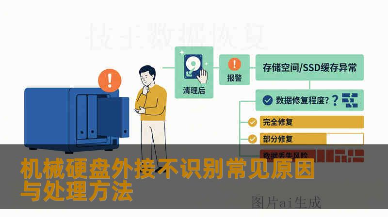 机械硬盘外接不识别常见原因与处理方法