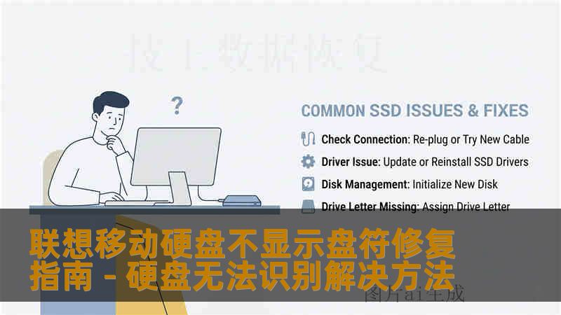 联想移动硬盘不显示盘符修复指南 - 硬盘无法识别解决方法