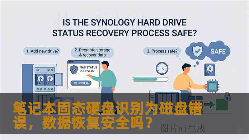笔记本固态硬盘识别为磁盘错误，数据恢复安全吗？