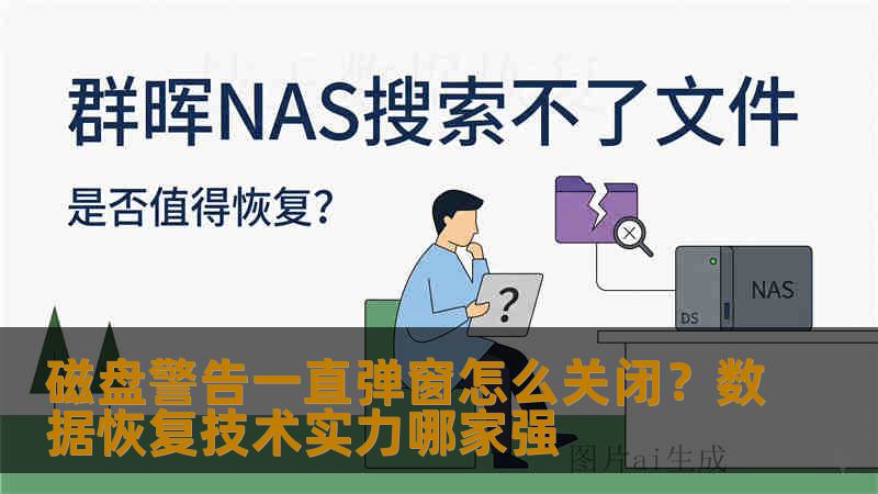 磁盘警告一直弹窗怎么关闭？数据恢复技术实力哪家强