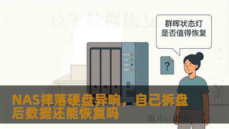 NAS摔落硬盘异响，自己拆盘后数据还能恢复吗