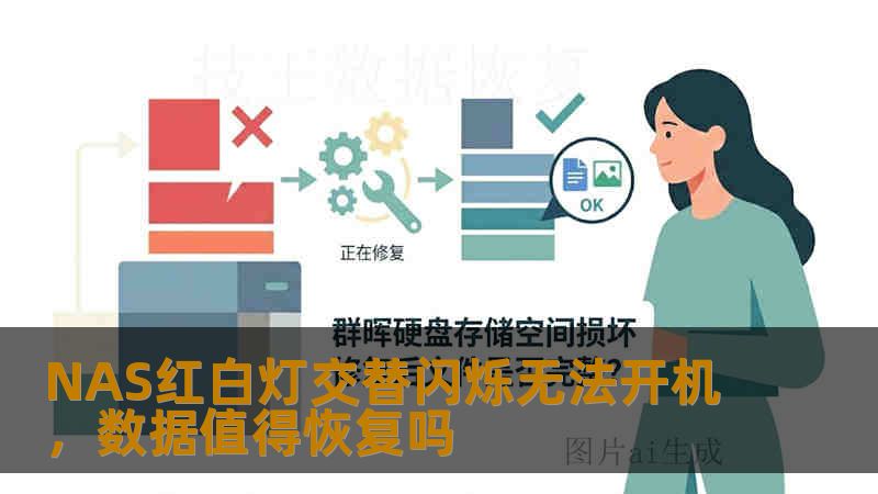 NAS红白灯交替闪烁通常表示系统故障或硬盘异常，本文从实际案例出发分析红白灯闪烁的原因与数据恢复可行性，并提供专业操作建议和风险提醒。