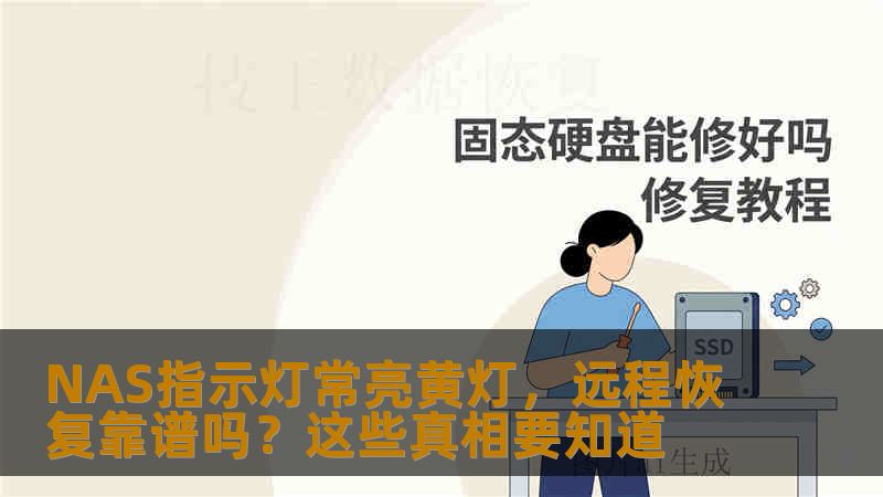 NAS指示灯常亮黄灯，远程恢复靠谱吗？这些真相要知道