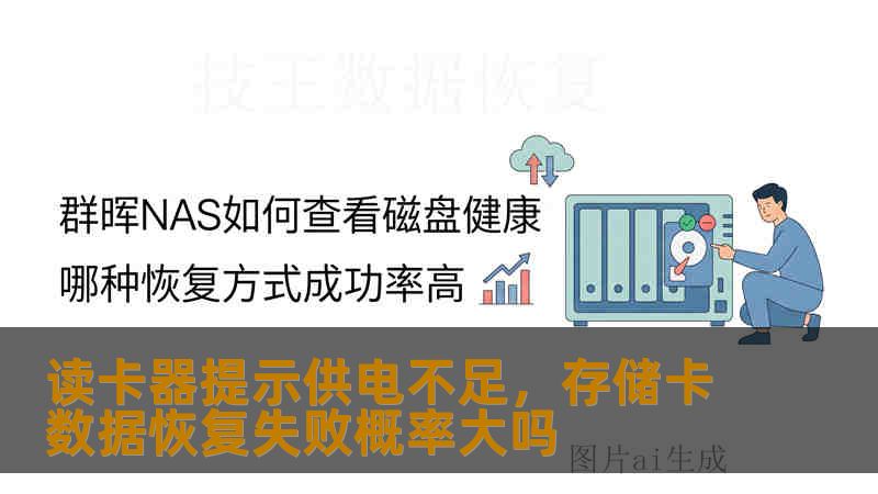 读卡器提示供电不足，存储卡数据恢复失败概率大吗