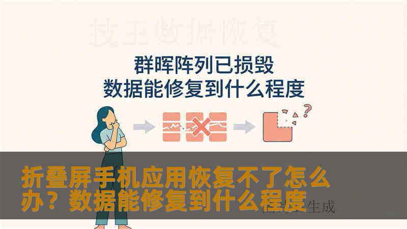 折叠屏手机应用恢复不了怎么办？数据能修复到什么程度