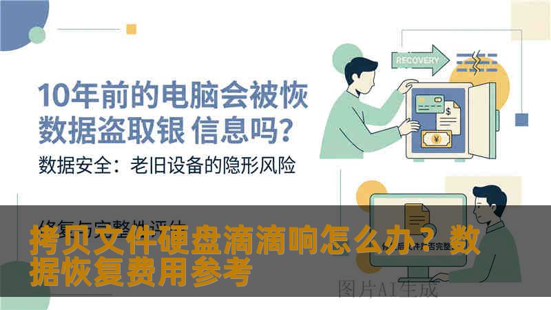拷贝文件硬盘滴滴响怎么办？数据恢复费用参考