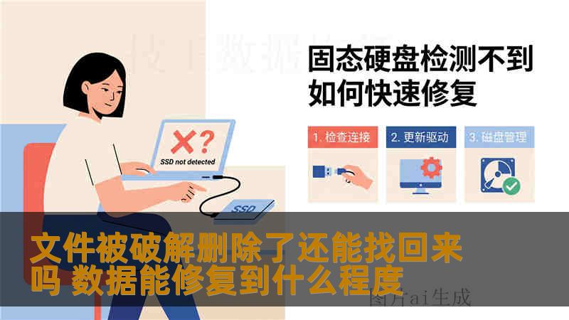文件被破解删除了还能找回来吗 数据能修复到什么程度