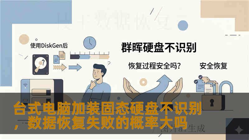 台式电脑加装固态硬盘不识别，数据恢复失败的概率大吗