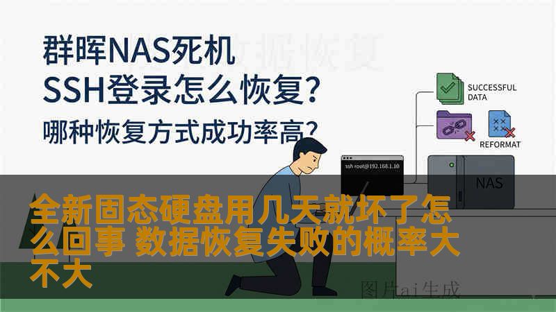 全新固态硬盘用几天就坏了怎么回事 数据恢复失败的概率大不大