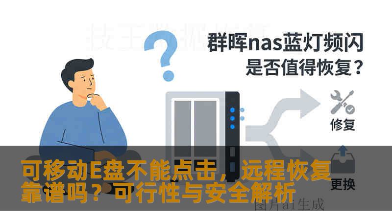 可移动E盘不能点击，远程恢复靠谱吗？可行性与安全解析