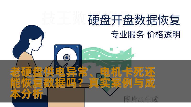 老硬盘供电异常、电机卡死还能恢复数据吗？真实案例与成本分析