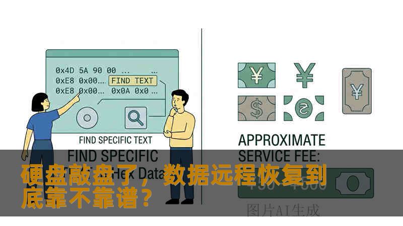 硬盘敲盘了，数据远程恢复到底靠不靠谱？