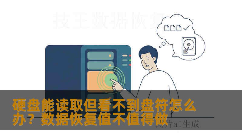 硬盘能读取但看不到盘符怎么办？数据恢复值不值得做