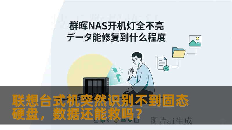 联想台式机突然识别不到固态硬盘，数据还能救吗？