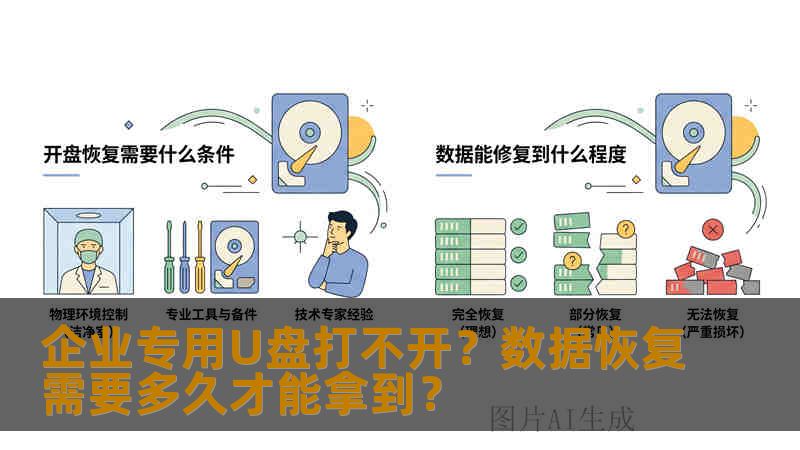 企业专用U盘打不开？数据恢复需要多久才能拿到？