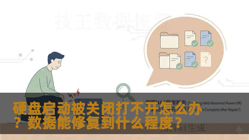 硬盘启动被关闭打不开怎么办？数据能修复到什么程度？