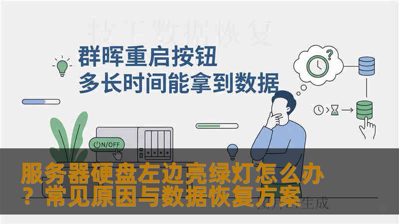 服务器硬盘左边亮绿灯怎么办？常见原因与数据恢复方案