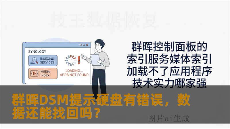 群晖DSM提示硬盘有错误,数据还能找回吗? 群晖DSM提示硬盘有错误,数据还能找回吗?