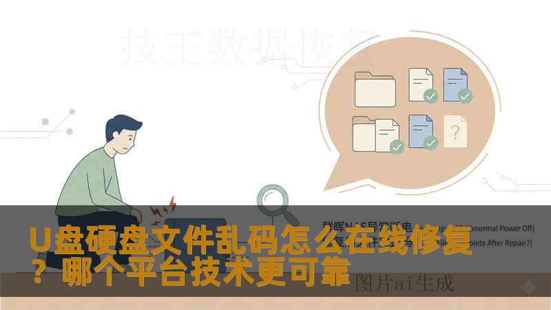 U盘硬盘文件乱码怎么在线修复？哪个平台技术更可靠