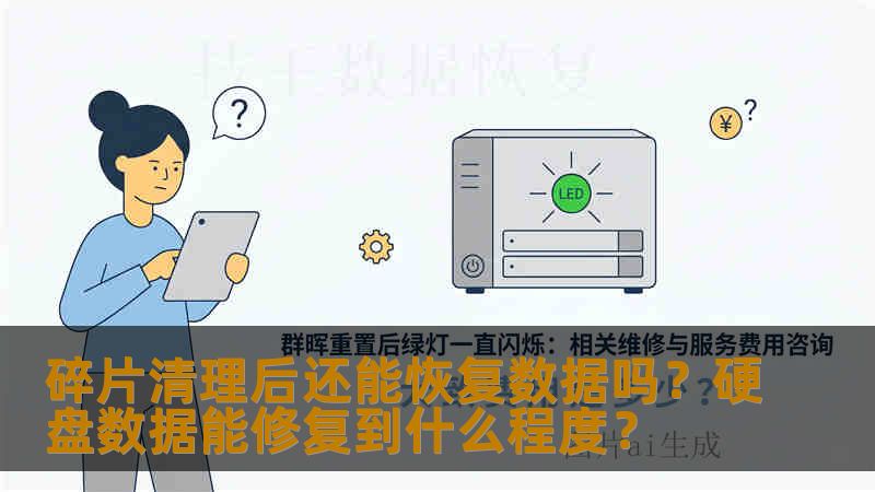 碎片清理后还能恢复数据吗？硬盘数据能修复到什么程度？