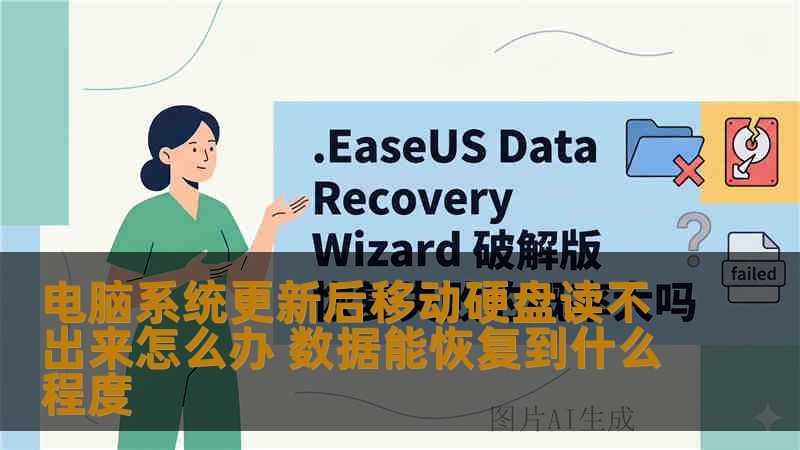 电脑系统更新后移动硬盘读不出来怎么办 数据能恢复到什么程度 电脑系统更新后移动硬盘读不出来怎么办 数据能恢复到什么程度