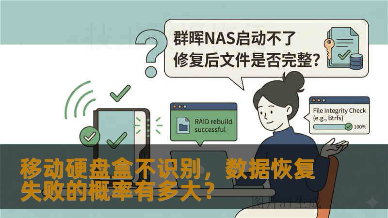 移动硬盘盒不识别，数据恢复失败的概率有多大？