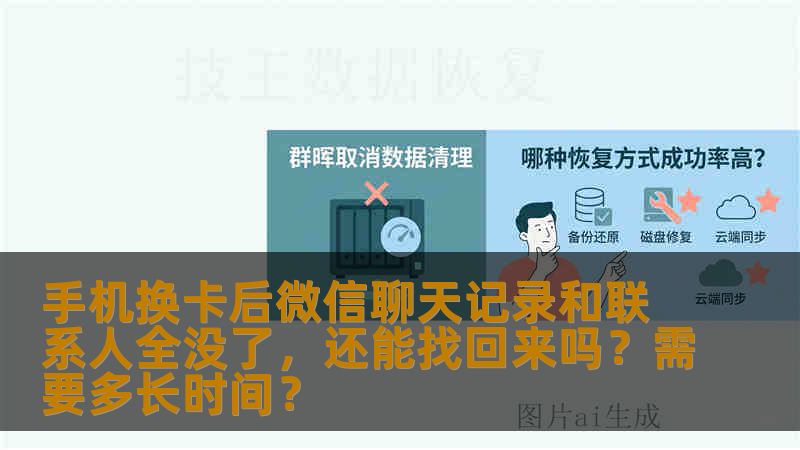 手机换卡后微信聊天记录和联系人全没了，还能找回来吗？需要多长时间？