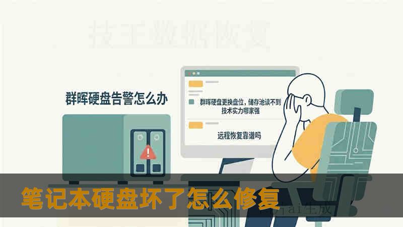笔记本硬盘坏了怎么修复