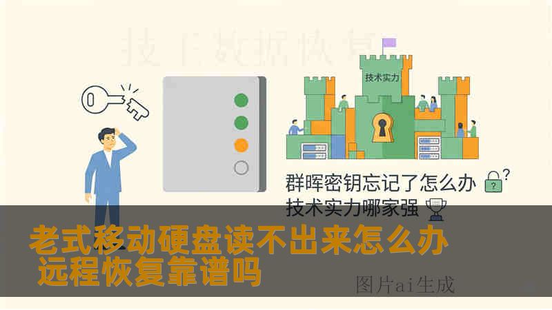 老式移动硬盘读不出来怎么办 远程恢复靠谱吗