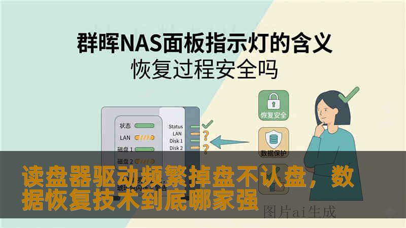 读盘器驱动频繁掉盘不认盘，数据恢复技术到底哪家强