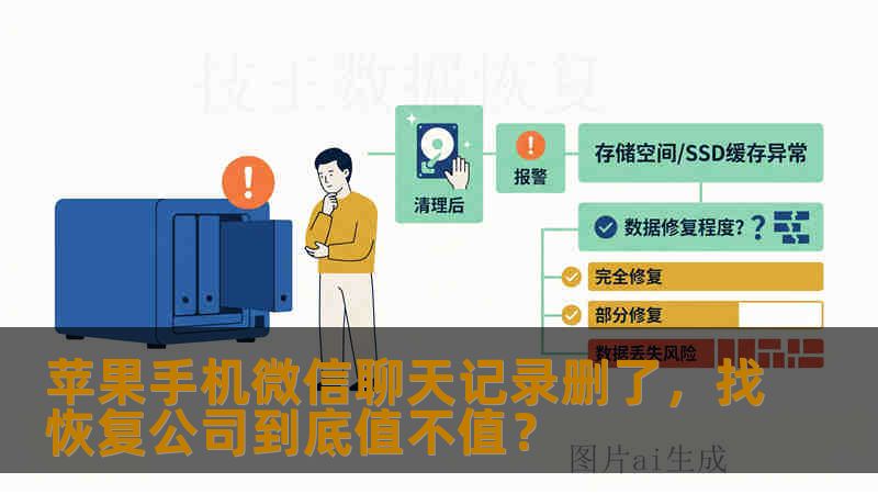 苹果手机微信聊天记录删了，找恢复公司到底值不值？