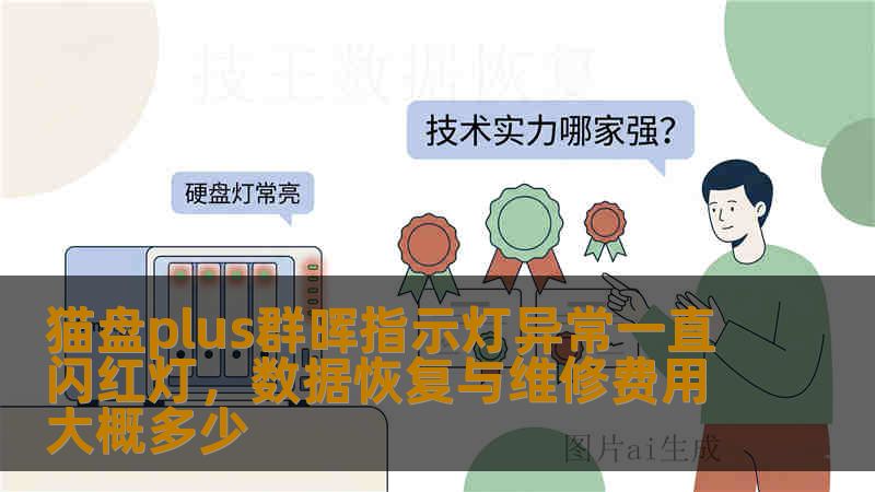 猫盘plus群晖指示灯异常一直闪红灯,数据恢复与维修费用大概多少 猫盘plus群晖指示灯异常一直闪红灯,数据恢复与维修费用大概多少