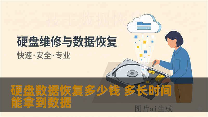 硬盘数据恢复多少钱 多长时间能拿到数据