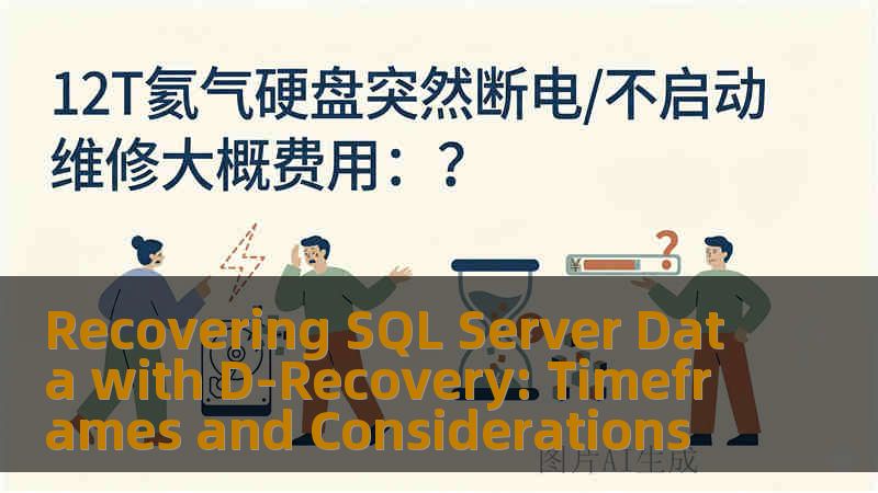 Recovering SQL Server Data with D-Recovery: Timeframes and Considerations