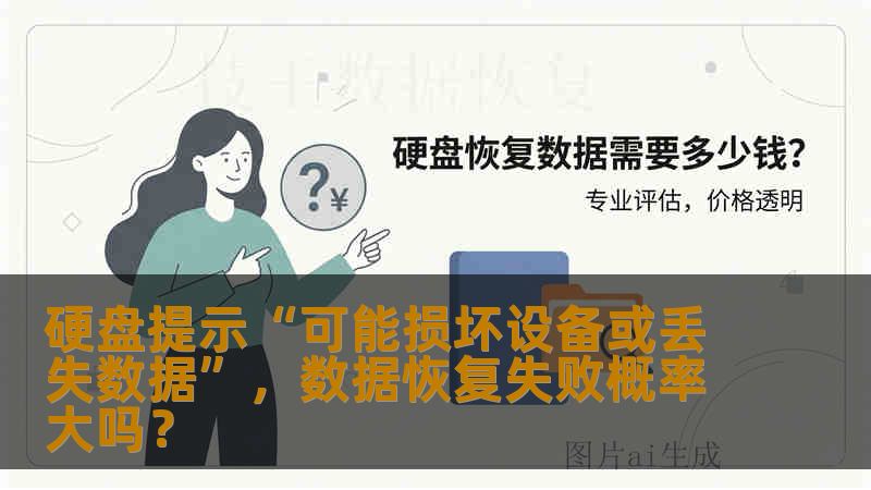 硬盘提示“可能损坏设备或丢失数据”,数据恢复失败概率大吗? 硬盘提示“可能损坏设备或丢失数据”,数据恢复失败概率大吗?