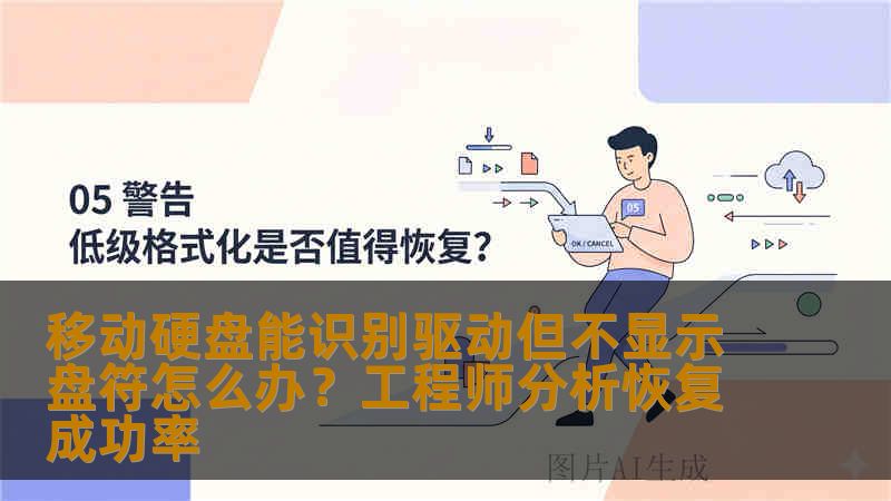 移动硬盘能识别驱动但不显示盘符怎么办？工程师分析恢复成功率
