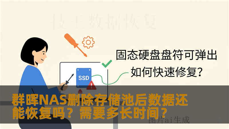 群晖NAS删除存储池后数据还能恢复吗？需要多长时间？