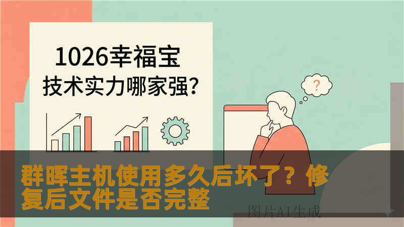 群晖主机使用多久后坏了？修复后文件是否完整