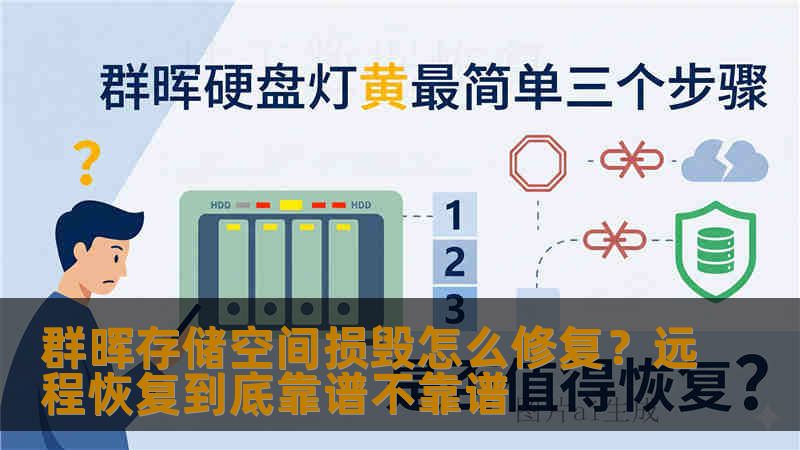 群晖存储空间损毁怎么修复？远程恢复到底靠谱不靠谱