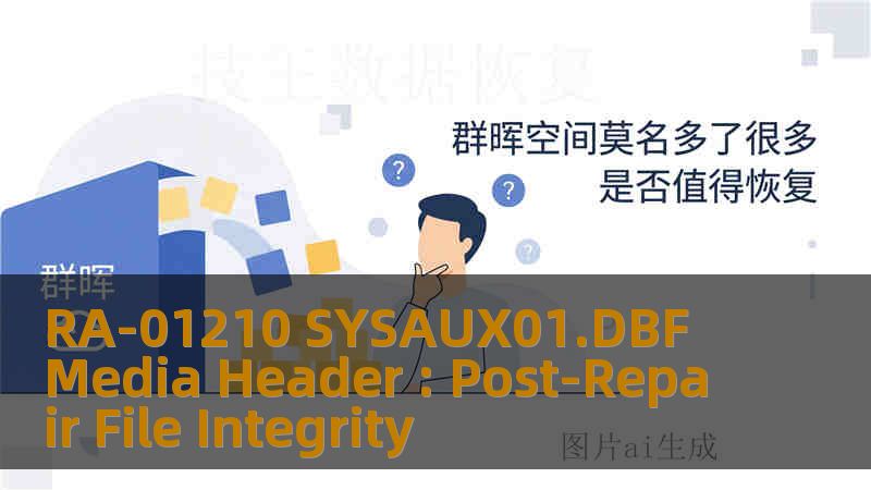 RA-01210 SYSAUX01.DBF Media Header : Post-Repair File Integrity