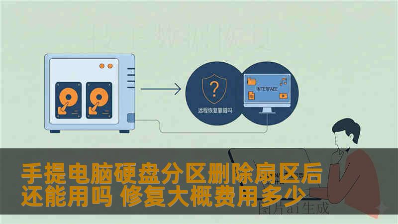 手提电脑硬盘分区删除扇区后还能用吗 修复大概费用多少
