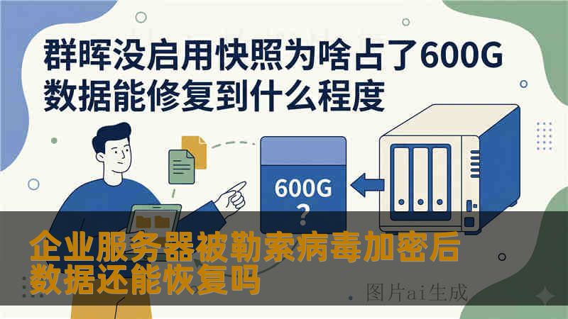 企业服务器被勒索病毒加密后数据还能恢复吗
