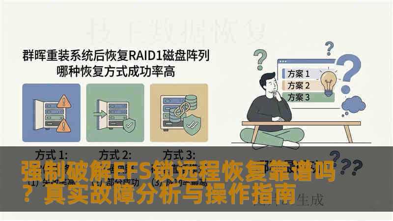 强制破解EFS锁远程恢复靠谱吗？真实故障分析与操作指南