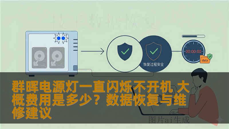 群晖电源灯一直闪烁不开机 大概费用是多少?数据恢复与维修建议 群晖电源灯一直闪烁不开机 大概费用是多少?数据恢复与维修建议