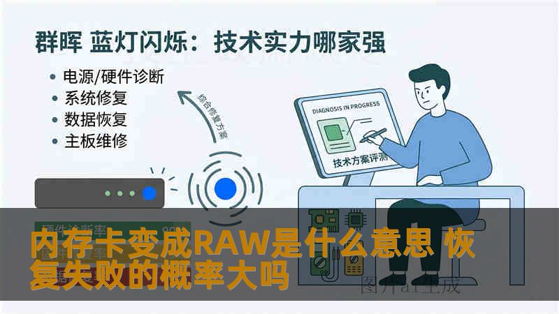内存卡变成RAW是什么意思 恢复失败的概率大吗