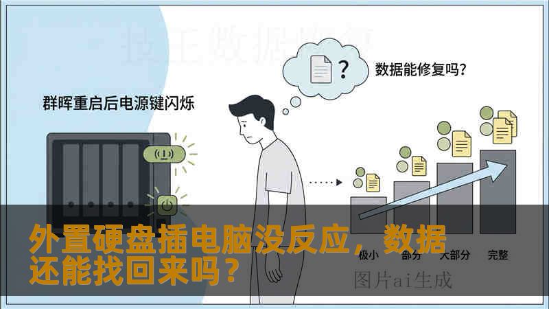 外置硬盘插电脑没反应，数据还能找回来吗？