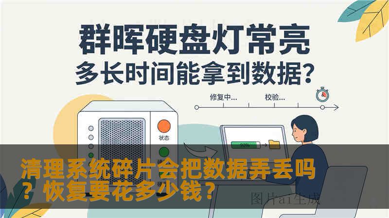 清理系统碎片会把数据弄丢吗？恢复要花多少钱？