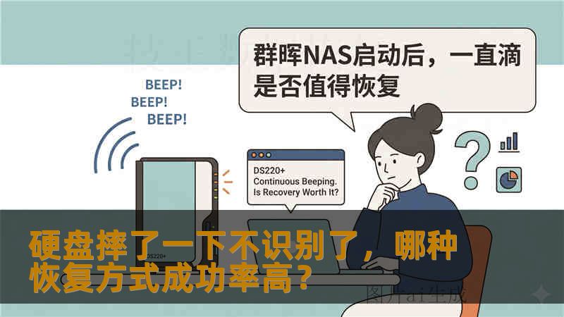硬盘摔了一下不识别了，哪种恢复方式成功率高？