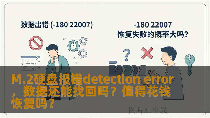 M.2硬盘报错detection error,数据还能找回吗?值得花钱恢复吗? M.2硬盘报错detection error,数据还能找回吗?值得花钱恢复吗?