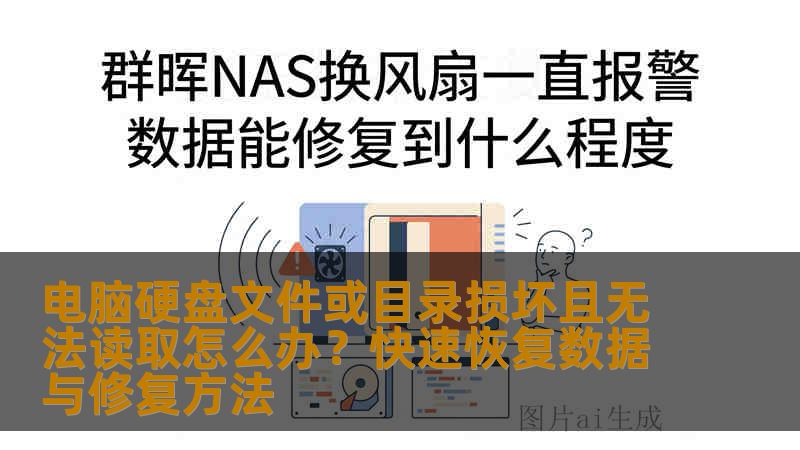电脑硬盘文件或目录损坏且无法读取怎么办？快速恢复数据与修复方法
